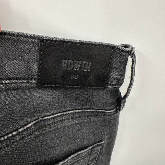 EDWIN NWT Evereve Elin Crop Denim Jean in Knight Rider // 26 - Picture 10 of 15